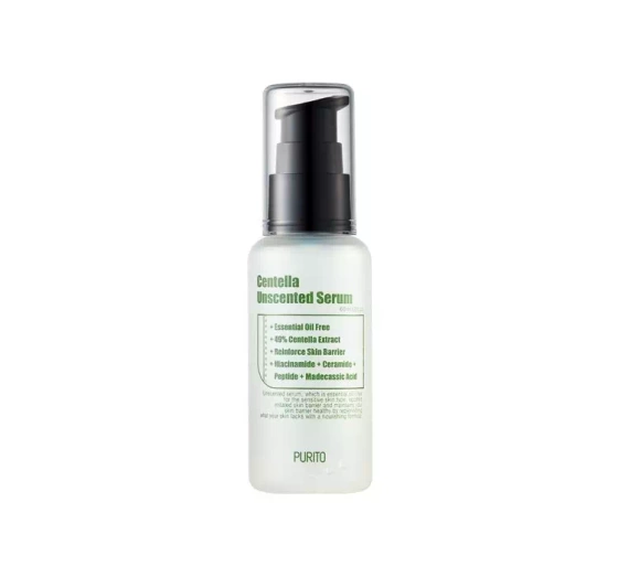Purito Centella bezzapachowe serum do twarzy z wyciągiem z wąkrotki azjatyckiej 60 ml