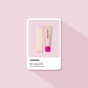 Poppy Head Realusion rozświetlająca baza pod makijaż 02 Rosy Shift 30 ml