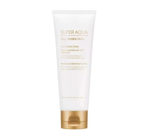 MISSHA SUPER AQUA CELL RENEW SNAIL CLEANSING FOAM PIANKA OCZYSZCZAJĄCA 100ML