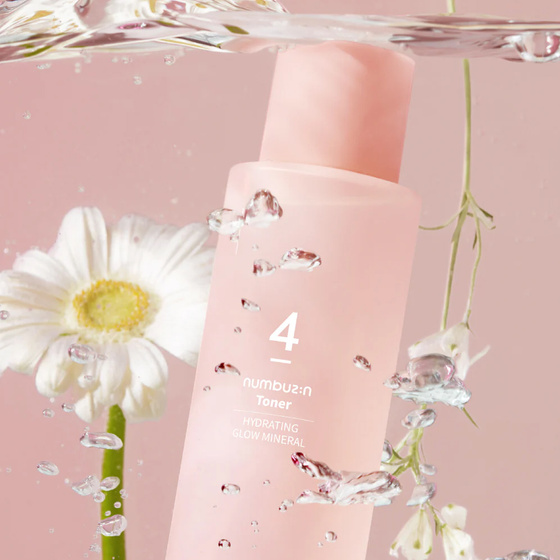 Numbuzin No.4 Hydration Glow Mineral Toner mineralny nawilżający tonik do twarzy z niacynamidem 200 ml