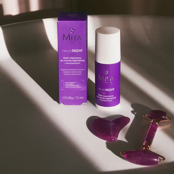 Miya Cosmetics NeuroNight krem naprawczy do nocnej regeneracji z neuropeptydami 50 ml