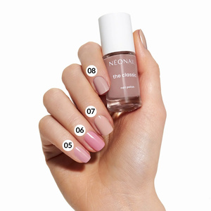 Neonail The Classic klasyczny lakier do paznokci 05 Milky Beige 7,2 ml