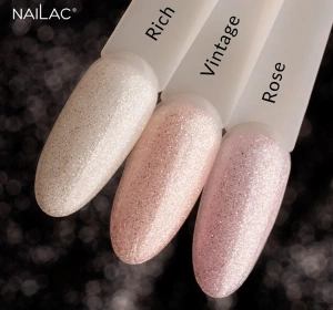 NaiLac Rubber Base baza kauczukowa Vintage 7 ml