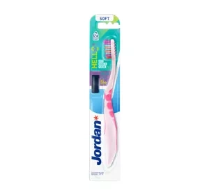 Jordan Hello Smile szczoteczka do zębów dla dziewczynek 9+ lat Soft