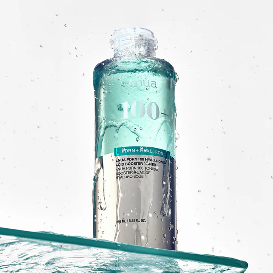 Anua 100+ PDRN Hyaluronic Acid Booster Toner nawilżający tonik do twarzy 250 ml