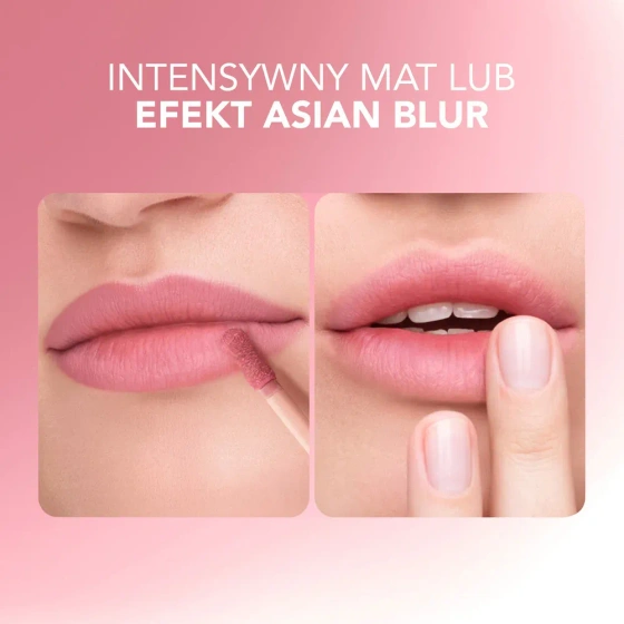 Bourjois Cloud Crème Velvet Matte matowa pomadka do ust w płynie 01 Rose Bonbon 3,1 ml