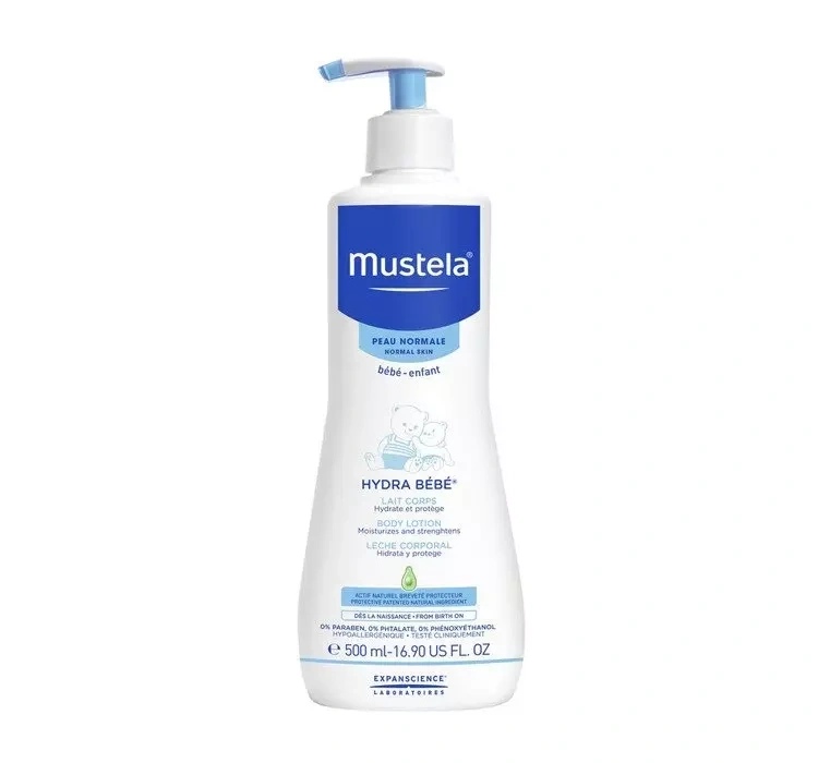 Молочко для тела для детей Mustela Hydra Bebe, с первых дней жизни, 500 мл — фото 2