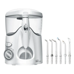 Waterpik Ultra stacjonarny irygator do zębów + 6 końcówek WF-100 Biały