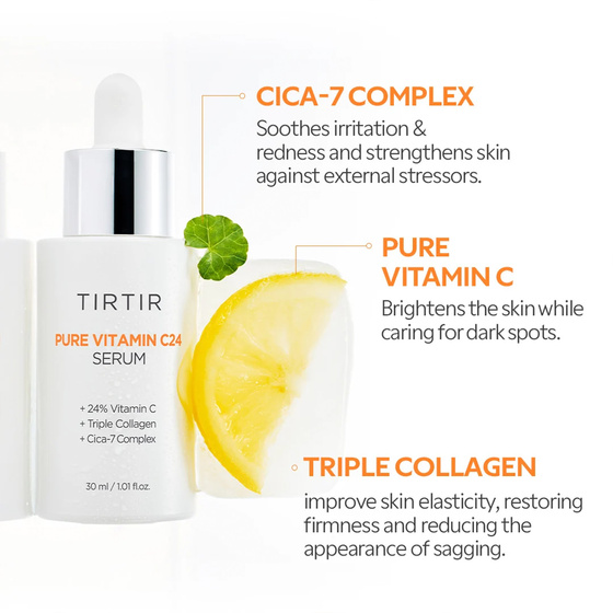 TIRTIR olejowe serum rozświetlające Pure Vitamin C24 30 ml