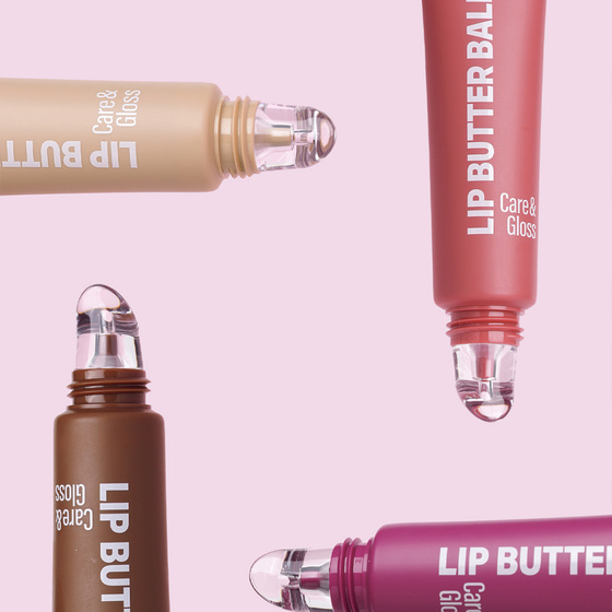 Golden Rose Lip Butter Balm Care&Gloss nawilżająco-odżywczy balsam do ust z peptydami 03 Vanilla Sorbet 13,5 ml
