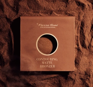 PIERRE RENE CONTOURING MATTE BRONZER WYPIEKANY PUDER BRĄZUJĄCY 10G