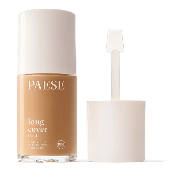 Paese Long Cover Fluid kremowy podkład kryjący do twarzy nowa formuła 3.5 Honey 30 ml