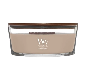 Woodwick Elipse Jar Candle świeca zapachowa Patchouli Creme 453,6 g