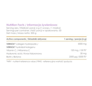 Allnutrition Alldeynn Collarose suplement diety Mango Passion Fruit 300 g