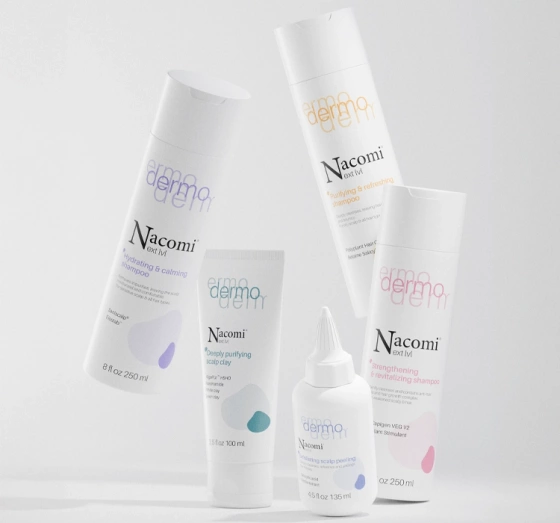 Nacomi Next Level Dermo wzmacniający i rewitalizujący szampon do włosów 250 ml