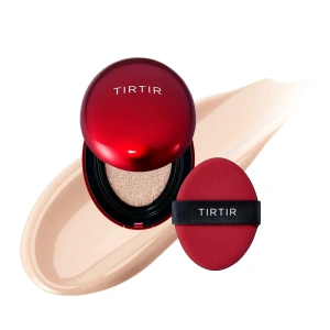 TIRTIR Mask Fit Red Cushion SPF40 PA++ długotrwały mini podkład do twarzy w kompakcie 17C Porcelain 4,5 g