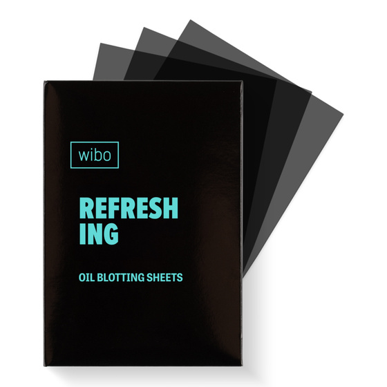 Wibo Refreshing Oil Blotting Sheets bibułki matujące do twarzy 40 sztuk