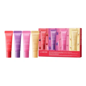 Laneige Mini Lip Glowy Balm Set zestaw miniaturowych balsamów do ust 4 x 5 g