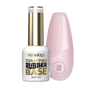 Clavier Nailsology Diamond Rubber Base baza hybrydowa DB05 Miss Candy 8 ml