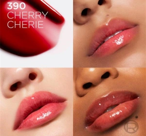 L'Oréal Paris Plump Ambition hialuronowy olejek do ust 390 Cherry Cherie 5 ml