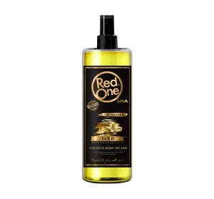 RED ONE BARBER COLOGNE GOLD WODA KOLOŃSKA PO GOLENIU 400ML