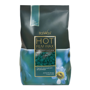 ItalWax twardy wosk do depilacji w granulkach Azulenowy 1000 g