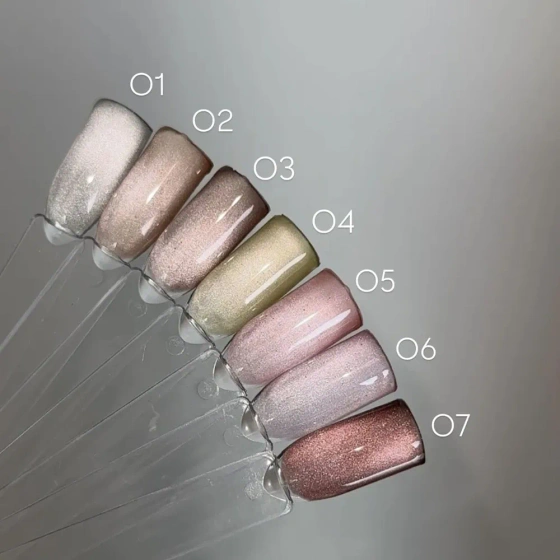 Divna Silk Cat Eye lakier hybrydowy do paznokci z efektem kociego oka 07 9 ml