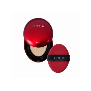 TIRTIR Mask Fit Red Cushion SPF40 PA++ długotrwały mini podkład do twarzy w kompakcie 17C Porcelain 4,5 g