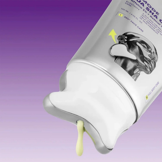VT Cosmetics V-Mode Gua Sha Cream ujędrniający krem do twarzy z retinalem i kofeiną 1% 120 ml