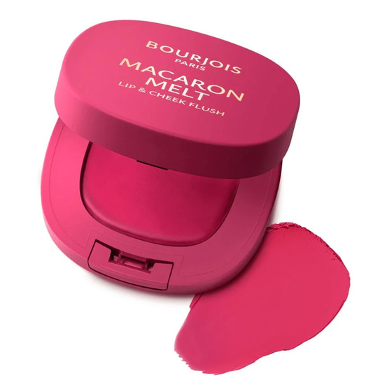 Bourjois Macaron Melt róż do policzków i szminka w formie musu 04 Pink Guava 5 g