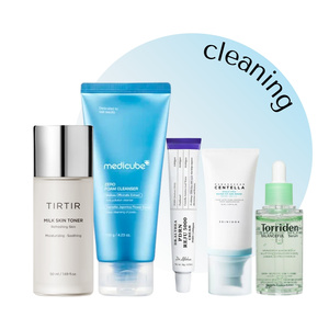 eZebra K-Beauty Set Cleaning zestaw koreańskich kosmetyków oczyszczająco-nawilżających