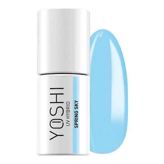 Yoshi Pastel Paradise lakier hybrydowy do paznokci 826 Spring Sky 6 ml