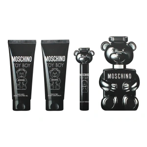 Moschino Toy Boy woda perfumowana spray 100 ml + 10 ml + balsam po goleniu 100 ml + żel pod prysznic 100 ml