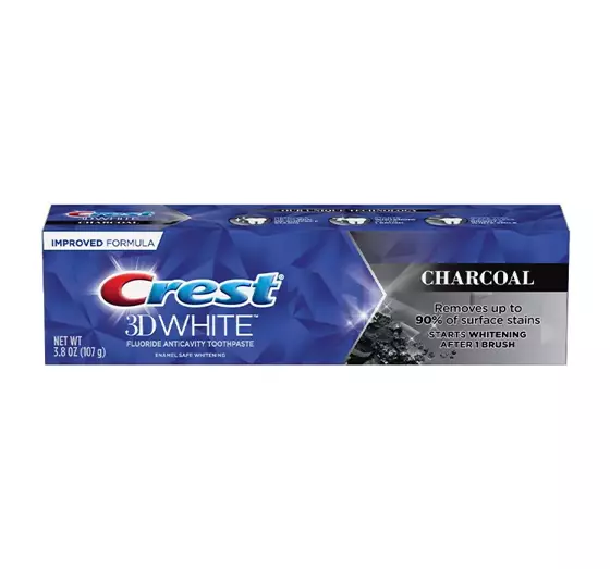 CREST 3D WHITE CHARCOAL PASTA DO ZĘBÓW 107G